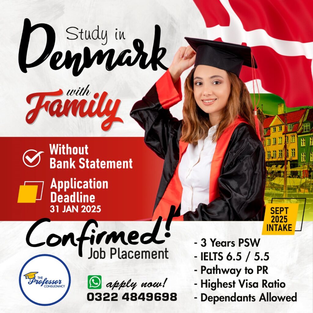 Study in Denmark with Professor Consultancy